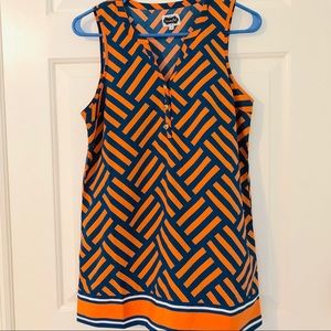 Women’s Mud Pie top 🧡💙